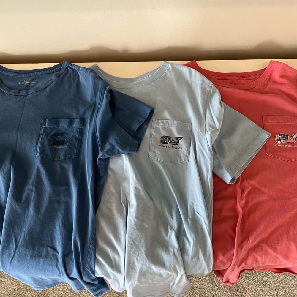 Set of 3 Vineyard Vines boys t shirts